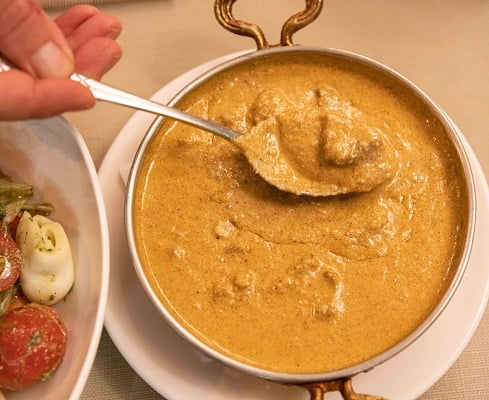 ნიგვზიანი ხარჩო რეცეპტი